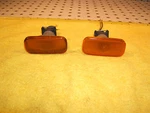 Jaguar 1996 XJ6/L Front Side Fenders Orange Genuine Oem Set Of 2 Lights/ Bulbs. Fixed Price $52.00.