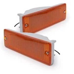 Pair Orange Front Bumper Turn Signal Lights For Nissan Big-m D21 Pickup 1988. Fixed Price $29.55.