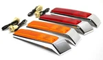 New 12-PC Front & Rear Side Marker Lamp Bezel Set 84-91 Grand Wagoneer Fsj. Fixed Price $99.99.