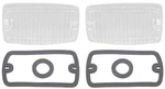 1970-72 Valiant Duster Scamp; Park Lamp Lens & Gasket Set. Fixed Price $64.99.