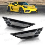 Clear Led Side Marker Lights For Porsche 911 991 Carrera 981 Cayman Boxster 718. Fixed Price $51.80.
