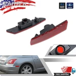 For 04-08 Chrysler Crossfire Red Lens Rear Fender Side Marker Lights Lh & Rh Set. Fixed Price $24.99.