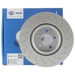 Hella 335MM Front Drilled Disc Brake Rotor For Mb C216 CL550 W221 S400 S550. Fixed Price $111.10.