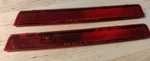 1992-98 Pontiac Grand Am Red Rear Bumper Side Marker Reflector 16515478 Lot Of. Fixed Price $10.00.