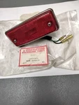 Mopar/mitsubishi Nos Rr. Side Marker Lamp Assy. Rt. 77-79 Dodge Colt Coupe & Sed. Fixed Price $79.50.