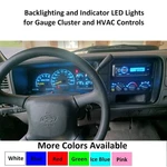 6 32PCS Led Gauge Cluster Control Backlighting Indicators For Chevy Trucks. Fixed Price $40.43.