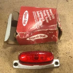 Vintage Marker Lamp Fruehauf Signal State LPP2PC Red. Fixed Price $10.00.