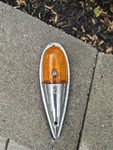 Cast Metal KD518 Sae PC68 Oem Amber / Orange Cab Marker Light LS-336 Lens -works. Fixed Price $24.95.