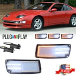2X Clear Switchback Led Front Bumper Signal Lights For 90-96 Nissan 300ZX Z32. Fixed Price $89.99.