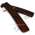 Jdm Nissan 03-05 350Z Fairlady Z33 Smoked Amber Front Bumper Lenses Set. Fixed Price $54.99.