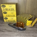 Vtg Lot 4 Dietz 2-181 Sae Torpedo Truck Cab Marker Light Chrome Amber Glass Lens. Fixed Price $200.00.