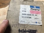 Mopar Review Mirrow 3871560. Fixed Price $125.00.