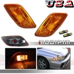 For Subaru Impreza 02-03 Amber Side Marker Lamps Turn Signal Lights W/ Led Bulbs. Fixed Price $18.99.