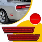 Pair Led Rear Bumper Side Marker Light Red Lamp For 2008-2014 Dodge Challenger. Fixed Price $18.99.