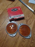 (2) Grote Ll Amber Side Reflector Sae-a #10 Nos... 3 Inch. Fixed Price $18.99.