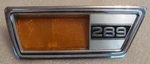 1968 Ford Falcon 289 Marker Light Lamp SAE-A-68DB C8DB-15A469-B Rh Fomoco Nos. Fixed Price $216.73.