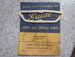61-67 C1 C2 Corvette License Plate Light Lens Gasket--gm #5951008---NOS--NCRS!. Fixed Price $42.95.