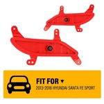 2PCS Rear Bumper Side Marker Light Reflector For 2013-16 Hyundai Santa Fe Sport. Fixed Price $37.04.