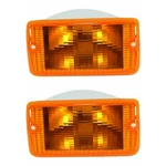 Front Parking Turn Signal Light Set For 1997-2006 Jeep Wrangler CH2520141. Fixed Price $15.44.