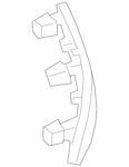 Genuine Bmw Reflector 63-14-8-053-175. Fixed Price $31.69.