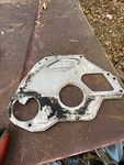 1980S Ford Mustang? Mercury V6 Liter Dust Inspection Cover Spacer Plate. Fixed Price $50.00.