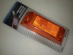 Barjan 049-3221011 Amber 2" X 6" Marker Clearance Truck Trailer Light Reflector. Fixed Price $12.99.