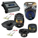 Oldsmobile Cutlass Supreme 1988-1991 Oem Speaker Upgrade Harmony & HA-A400.4 Amp. Fixed Price $239.95.