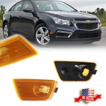 For 2011-2015 Chevy Cruze Amber Lens Front Bumper Side Marker Lights Assembly. Fixed Price $12.99.