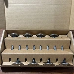 Exhaust VALVES/8 Some Ford 1.653 1975-77 351M,1971-77 400 +.015 Stem V2095. Fixed Price $50.00.