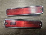 1971 1972 1973 1974 Amx Javelin Red Rear Side Marker Lights Oem. Fixed Price $120.00.