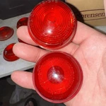 2PCS Do-ray 941C Red Lens Marker Light Cover 3/8X3/4" New Old Stock Nos Part. Fixed Price $16.75.