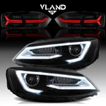 Vland For Volkswagen Vw Jetta 2011-2014 Headlights+led Tail W/sequential. Fixed Price $621.99.