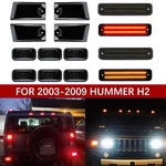 14PCS Smoked Led Roof Cab Running Lights Side Marker Lamps For Hummer H2 03-09. Fixed Price $134.99.