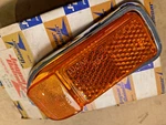 E/type Xke/xj /mg L/h/f Front Reflector Marker Indicator Sidelamp C33654. Fixed Price $47.02.