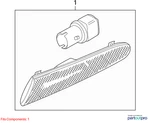 2005-2008 Jaguar S-type Signal Lamp Assembly XR847583. Fixed Price $99.99.