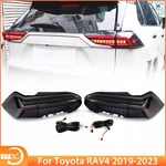 For Toyota RAV4 2019-2023 Led Tail Lights Sequential Signal Black Rear Lamp. Fixed Price $282.14.