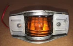 Vintage Pathfinder 476 Armored Clearance Light Amber Glass Side Marker Auto Lamp. Fixed Price $14.99.