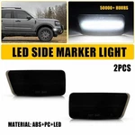Auxito White Led Side Marker Lights Front 2021-2023 Ford Bronco Smoked Lens. Fixed Price $23.74.