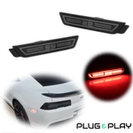 Ss Red Rear Bumper Reflector Side Marker Led Lights For 2010-15 Chevrolet Camaro. Fixed Price $32.99.