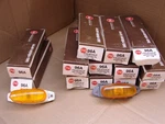 Lot - 13 Nos Fruehauf 96A 1196 Trailer Clearance Marker Lights Pm Peterson Amber. Fixed Price $29.95.