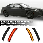 For 2015-2020 Chrysler 300 Smoked Led Side Marker Light Front Rear Lamp 4PCS. Fixed Price $44.79.