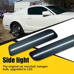 Led Rear Bumper Side Marker Lights Reflector Lamps Smoked Ford Mustang 05-09. Fixed Price $19.99.
