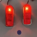 1985 Jaguar XJ6 Series 3 Side Marker Lights Rear Red Set Of 2 Lucas Factory Oem. Fixed Price $36.00.