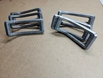 Oem 1967-1968 Ford Mustang Tail Light Trim / Bezel Set.. Fixed Price $50.00.