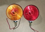 Pair Of Arrow 158, 20095 Amber/red Marker Lamp Assembly 4 Inch. Fixed Price $26.00.