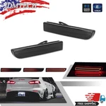 For Mitsubishi Lancer Evo Rear Bumper Reflectors Smoked Brake Led W/ Turn Signal. Fixed Price $24.99.