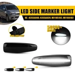 For 2014-20 Mitsubishi Mirage G4 Clear Smoke Len White Side Marker Light. Fixed Price $29.79.