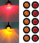 Fxc 'purishion 10X 3/4 In'round Led Clearence Light Front Rear Side Marker. Fixed Price $13.78.