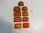 9 Nors Yankee 75 Arrow Ls Amber Glass Lens Turn Signal/clearance Marker. Fixed Price $49.99.