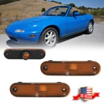 2PCS Amber Front Side Marker Signal Light Lamps For 1990-2005 Mazda Miata MX-5. Fixed Price $14.39.